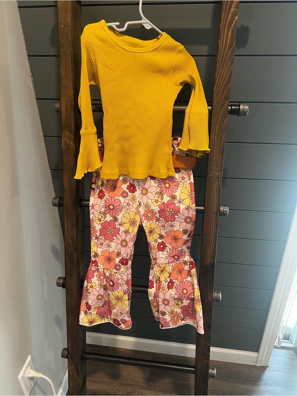 Hip bohemian bell bottoms and top
